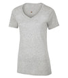 Bright Swan - ATC EUROSPUN RINGSPUN LADIES V-NECK - ATC8001L - Athletic Grey