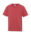 Bright Swan - ATC EVERYDAY COTTON YOUTH TEE - ATC1000Y - Heather Red
