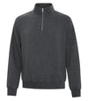 Bright Swan - ATC EVERYDAY FLEECE 1/4 ZIP SWEATER - ATCF2700 - Dark Heather - Ends Monday overnight - Ready to Ship Friday