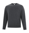 Bright Swan - ATC EVERYDAY FLEECE CREWNECK - ATCF2400 - Dark Heather Grey - Ends Monday overnight - Ready to Ship Friday