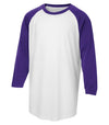 Bright Swan - ATC PROTEAM BASEBALL YOUTH JERSEY - Y3526 - White/Purple - Ends Monday Overnight - Ready to Ship Friday