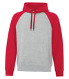 Bright Swan - ATC TWO TONE HOODIE ATCF25500 - red/heather grey