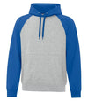 Bright Swan - ATC TWO TONE HOODIE ATCF25500 - royal blue/heather grey