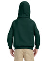 Bright Swan - Youth Hoodie - Gildan - G18500B - FOREST GREEN - ENDS Monday night - Ready To Ship Friday