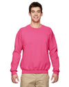 Bright Swan - Gildan Crew Sweater - G18000 - Safety Pink