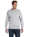 Bright Swan - Gildan Dryblend Crew Sweater - G12000 - ASH GREY -