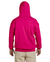 Bright Swan - Gildan Hoodie - G18500 - Heliconia -