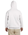 Bright Swan - Gildan Hoodie - G18500 - White -