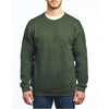 Bright Swan - M&O - Unisex Crewneck Fleece - 3340 - Forest Green - ends Monday night overnight - ready to ship Friday