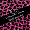 Bright Swan - Patterned Vinyl & HTV - Animal - Pink Glitter - 05