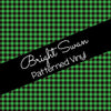 Bright Swan - Patterned Vinyl & HTV - Buffalo Plaid - Green