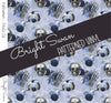 Bright Swan - Patterned Vinyl & HTV - Halloween - Skulls - 26