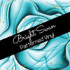 Bright Swan - Patterned Vinyl & HTV - Ink - Crystal Blue 06