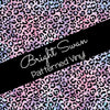 Bright Swan - Patterned Vinyl & HTV - Leopard - Iridescent 09
