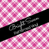 Bright Swan - Patterned Vinyl & HTV - Plaid - Pinks - 05
