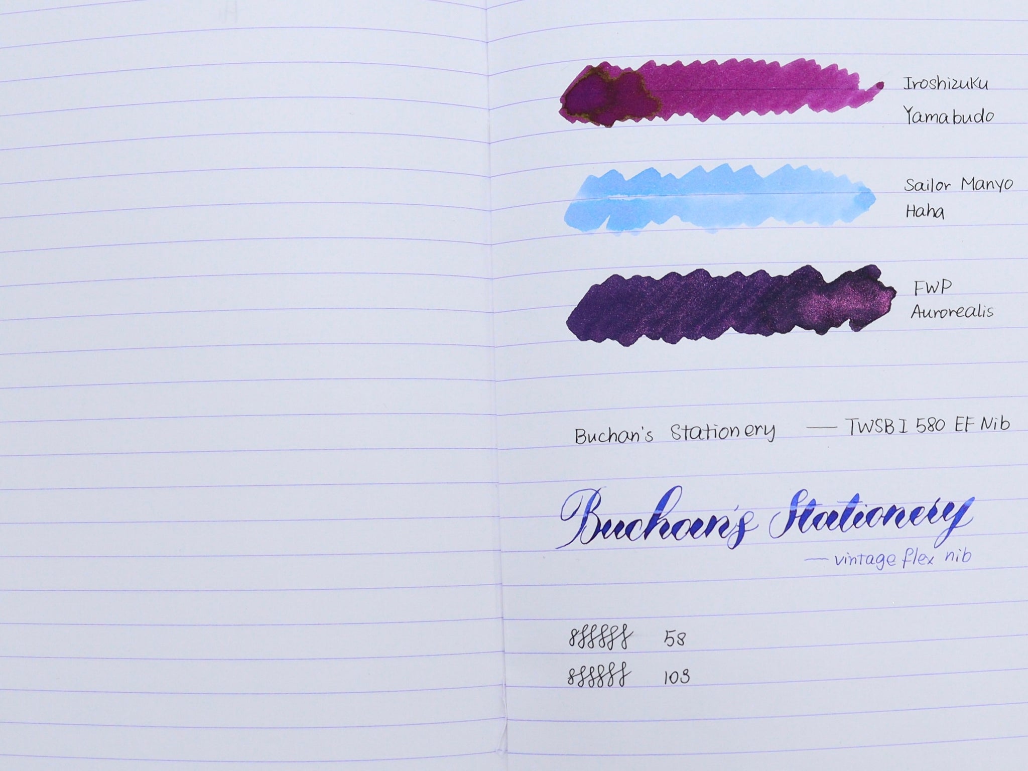 Clairefontaine Notebook Paper Review - Best Fountain Pen Friendly Paper - Buchan's Kerrisdale Stationery