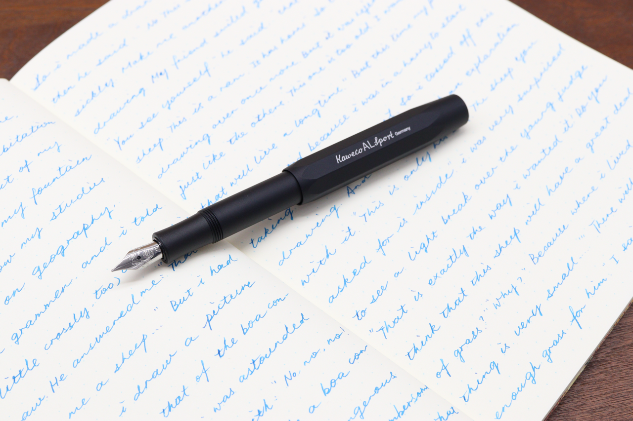 Kaweco AL Sport Fountain Pen in Matte Black - Buchan's Kerrisdale Stationery Store