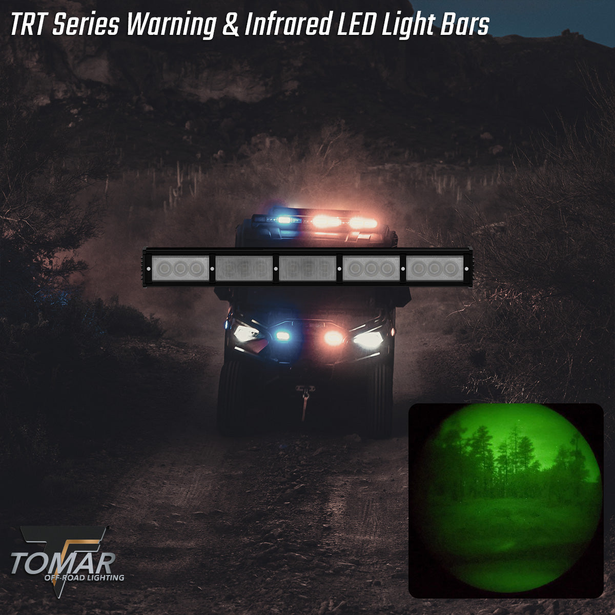 TOMAR TRT AND IR WARNING LED LIGHTS