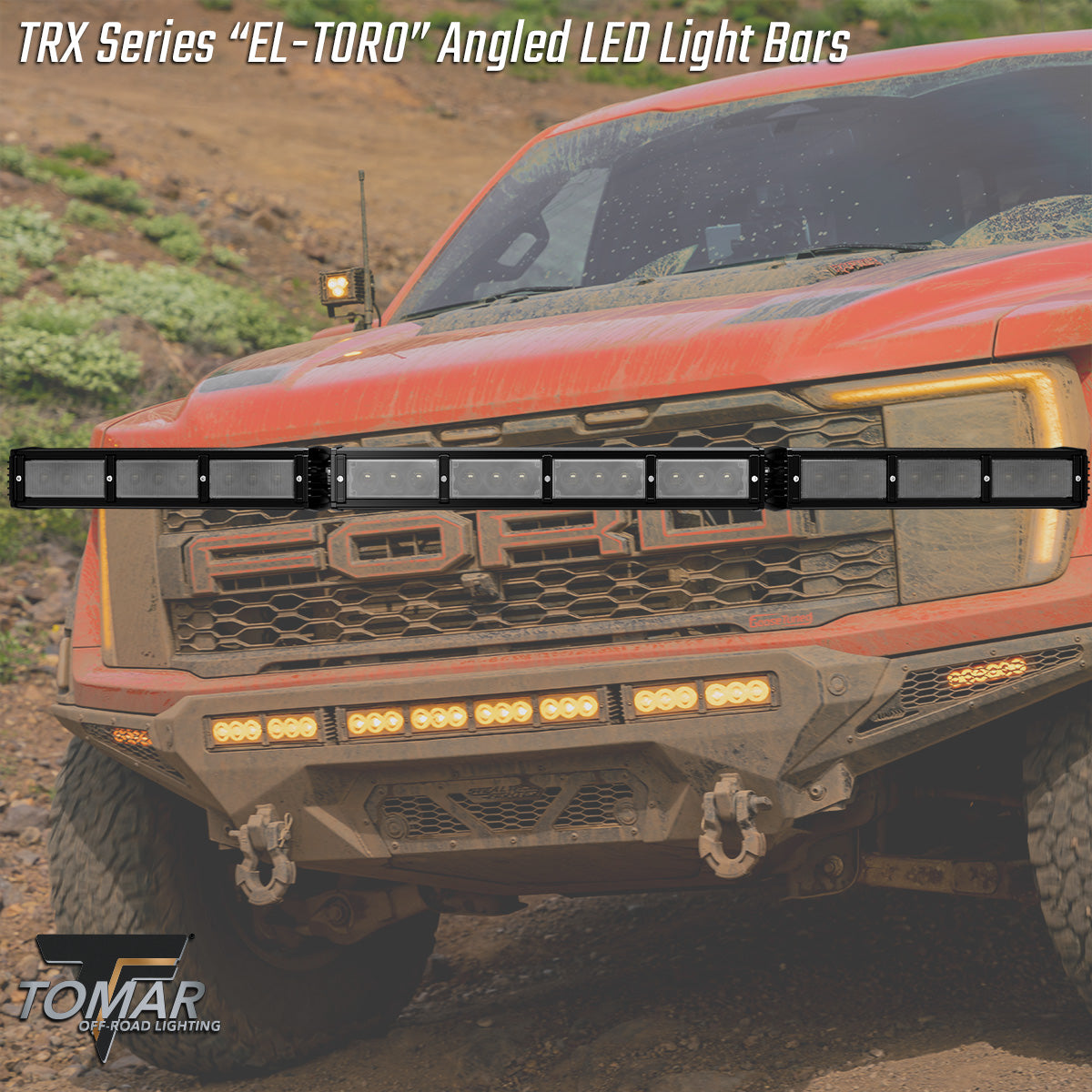 TOMAR TRX Series  Angled LED Light Bars 