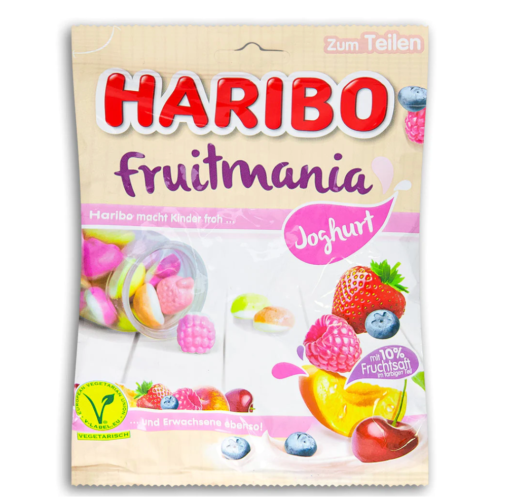 Haribo - Balla Bites - Filled Gummies - Share Size - 140g (UK)