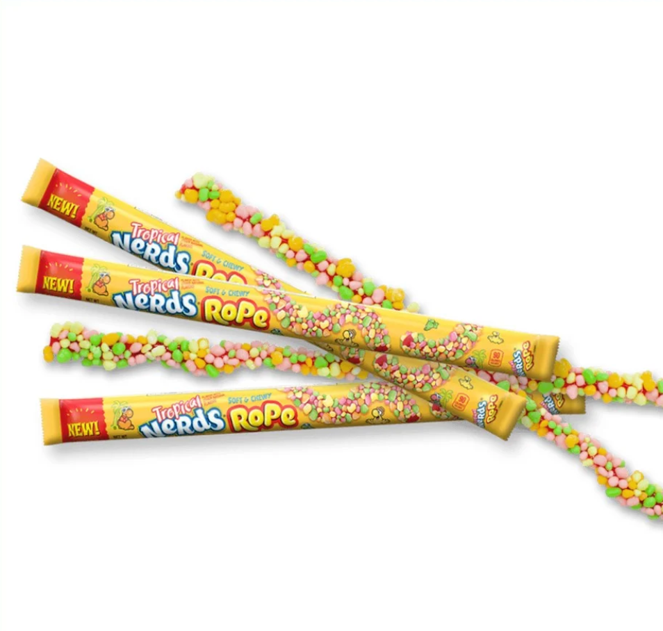 Nerds Rope Wonka Rainbow, Bulk Candy