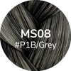 MS08 Naturschwarz mit Grau