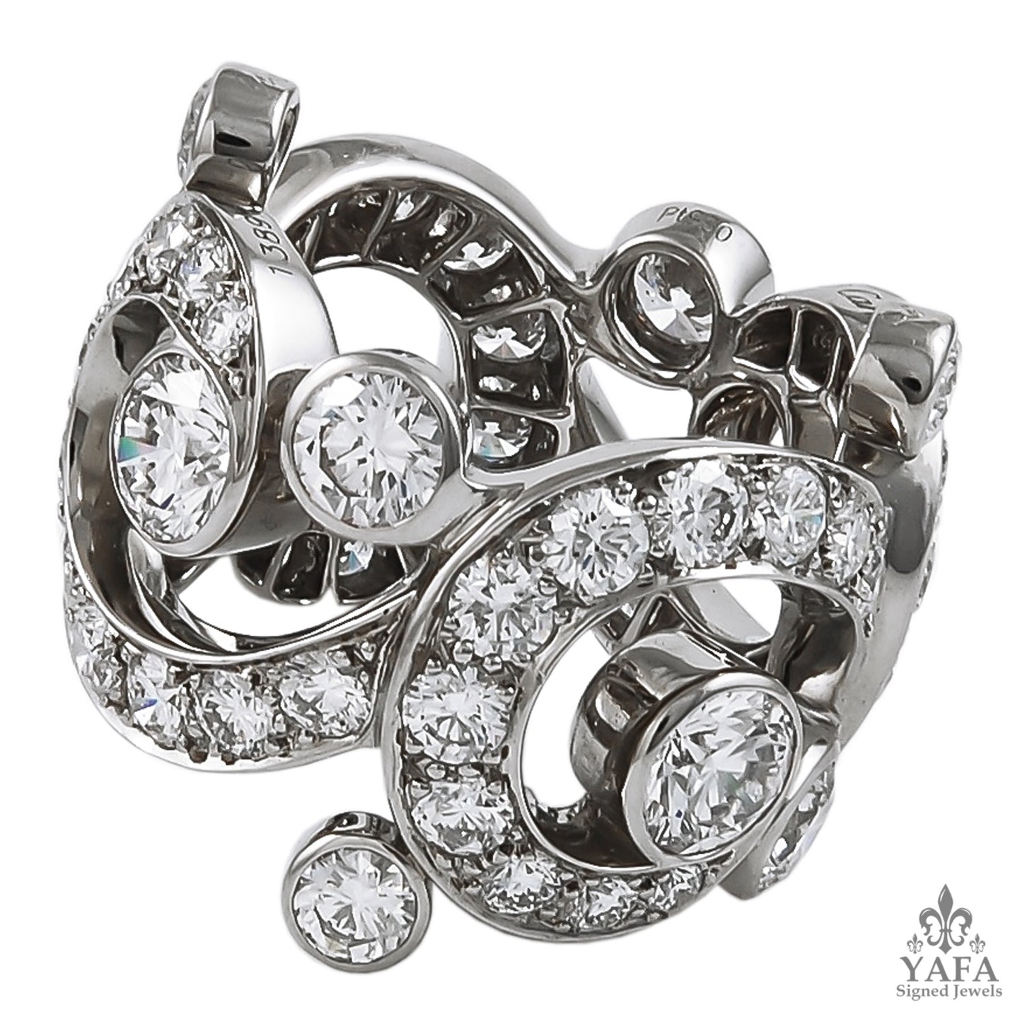 CARTIER Boudoir Diamond Eternity Ring – Yafa Signed Jewels