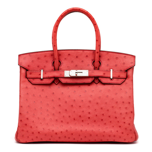 HERMES Rouge Sellier Birkin 25cm – Yafa Signed Jewels