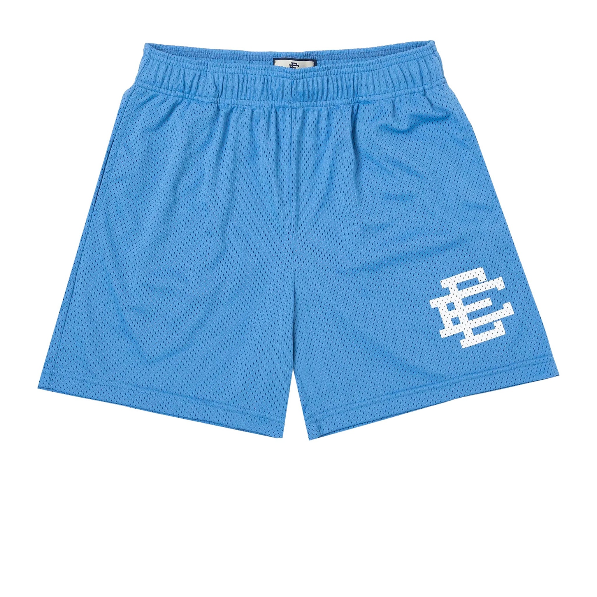 LV Block Blue Mesh Basketball Short