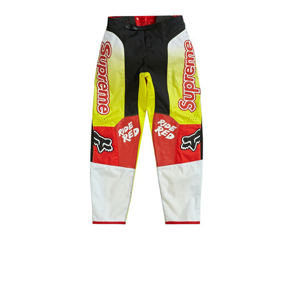 PhyrtualShops - FOX RACING X SUPREME HONDA MOTO PANT RED FW19