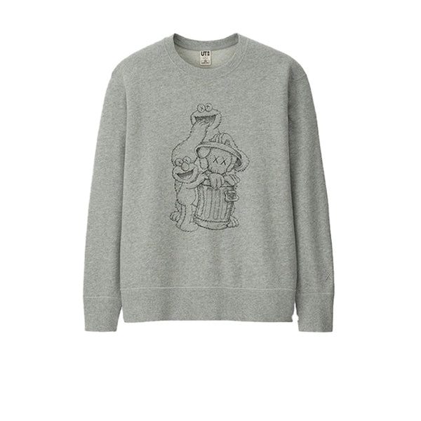 uniqlo x kaws x sesame street sweatshirt