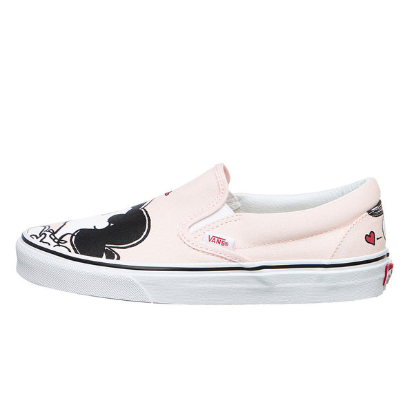 VANS CLASSIC PEANUTS SLIP - womens size 