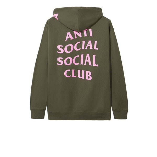 anti social social club hoodie green