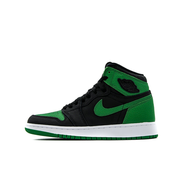 grade school jordan 1 pine green