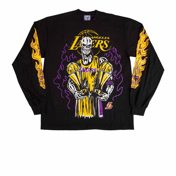 ERIC EMANUEL X WARREN LOTAS NBA LAKERS CHAMPIONSHIP LONGSLEEVE