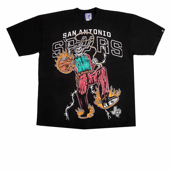 ERIC EMANUEL X WARREN LOTAS NEW YORK PICK UP BASKETBALL TEE BLUE -  HotelomegaShops