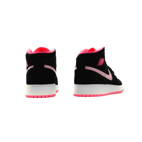 air jordan 1 mid black digital pink