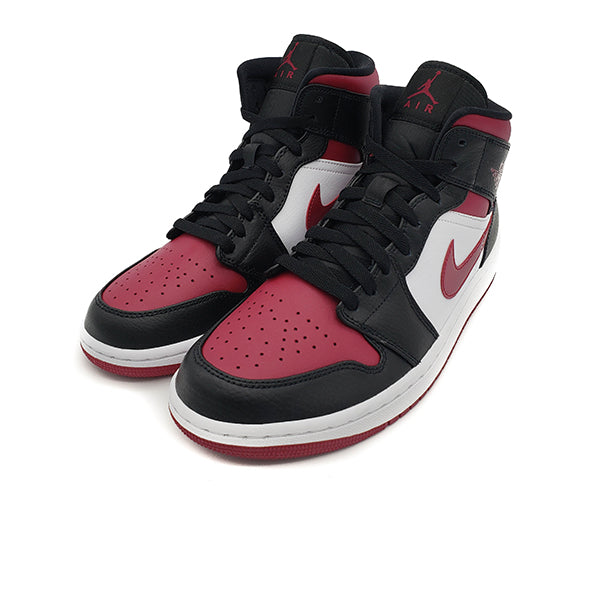 air jordan mid 1 bred toe