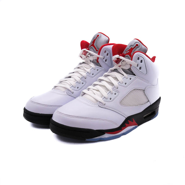 fire red jordan 5