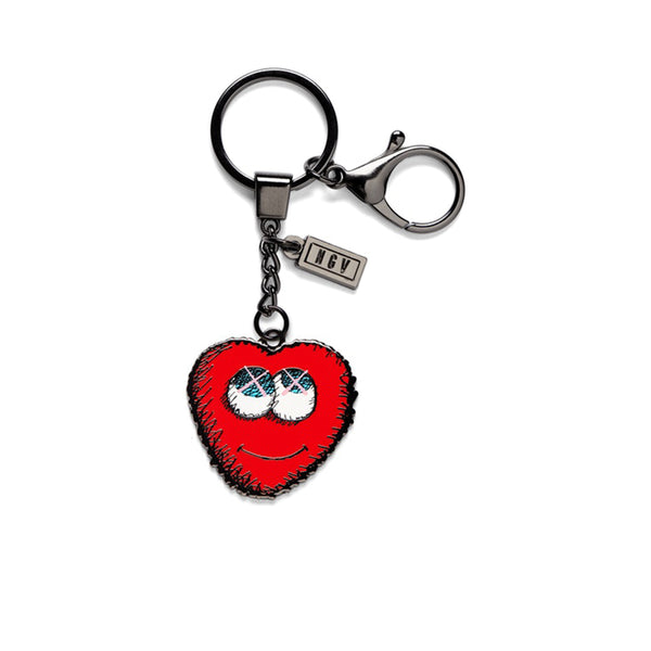 TAKASHI MURAKAMI X OVO KEYCHAIN WHITE - HotelomegaShops