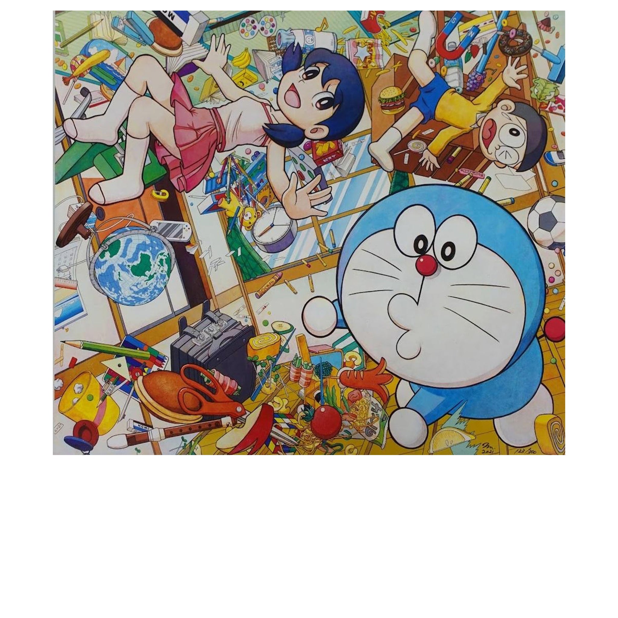 Takashi Murakami x Doraemon A Tote Bag