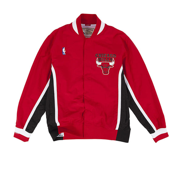 bulls mitchell and ness jacket