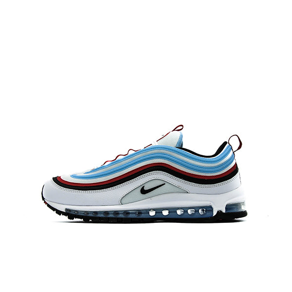 nike air max 97 white black university red