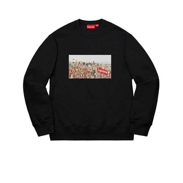 SUPREME AERIAL CREWNECK BLACK FW20