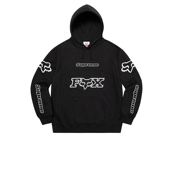 SUPREME FOX RACING HOODED SWEATSHIRT BLACK FW20 - Stay Fresh