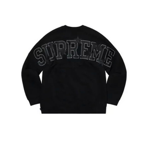 SUPREME STARS CREWNECK BLACK SS20 - Stay Fresh