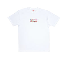 SUPREME X TAKASHI MURAKAMI COVID-19 RELIEF BOX LOGO TEE WHITE SS20