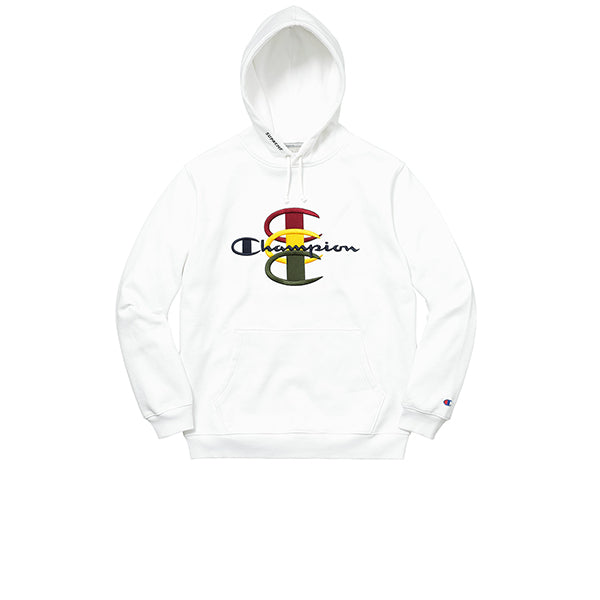 supreme champion stacked c hoodie