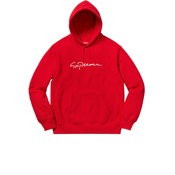 SUPREME CLASSIC SCRIPT HOODED SWEATSHIRT 