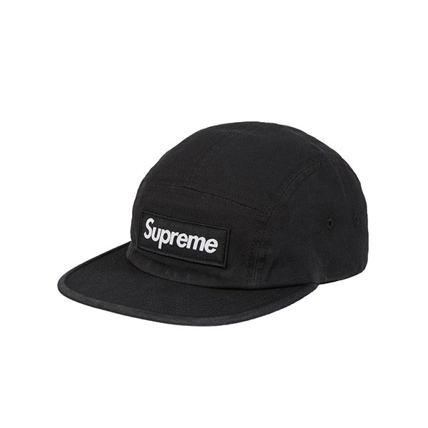 SUPREME MILITARY CAMP CAP BLACK FW19 - Stay Fresh